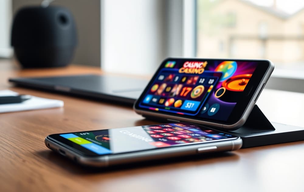 Tenobet Casino startside med gratisspinn-tilbud