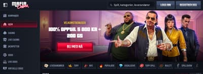 Mafia Casino freespins Norge