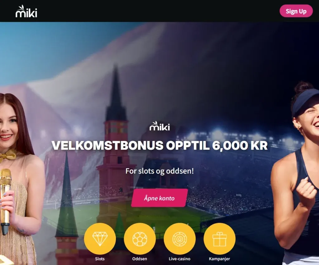 Miki Casino casino uten registrering med pay n play