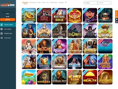 Regal Rush cashback-grafikk med live casino